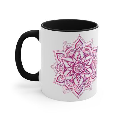 Pembe Mandala Kupası