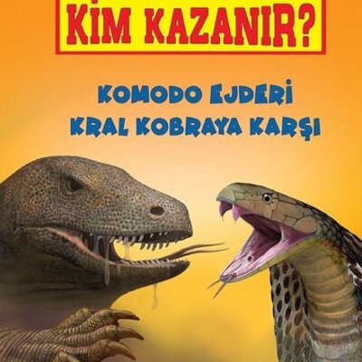 Komodo Ejderi Kral Kobraya Karşı-Sizce Kim Kazanır?
