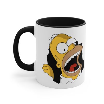 Homer Simpson Baskılı Renkli Kupa