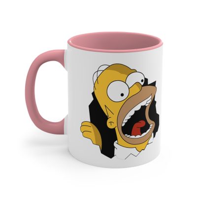 Homer Simpson Baskılı Renkli Kupa 2