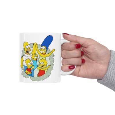 The Simpsons Baskılı Kupa 2